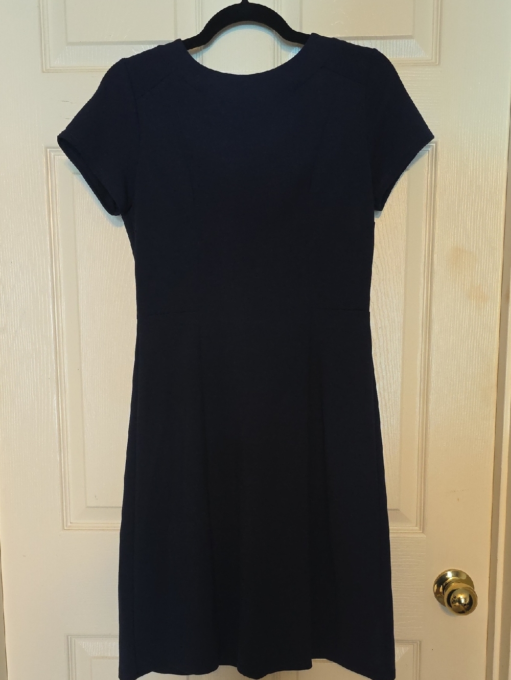 Jude Connally Navy Back Zip Dress